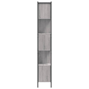 Bücherregal Grau Sonoma 72x28x172 cm