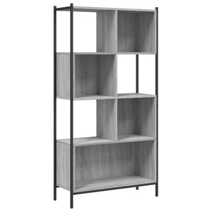 Bücherregal Grau Sonoma 72x28x172 cm