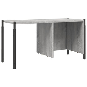 Bücherregal Grau Sonoma 72x28x172 cm