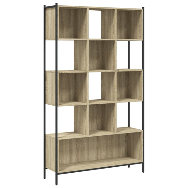 vidaXL Bibliothèque chêne sonoma 102x28x172 cm en bois d'ingénierie