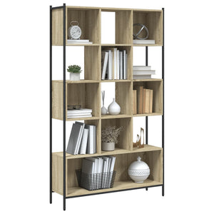 vidaXL Bibliothèque chêne sonoma 102x28x172 cm en bois d'ingénierie