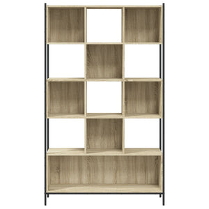 vidaXL Bibliothèque chêne sonoma 102x28x172 cm en bois d'ingénierie