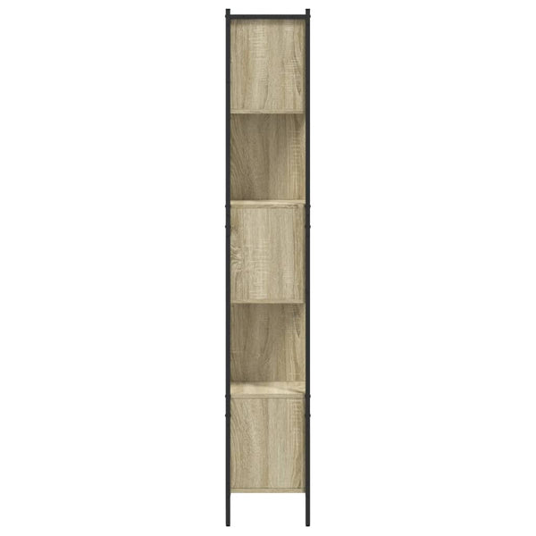 vidaXL Bibliothèque chêne sonoma 102x28x172 cm en bois d'ingénierie
