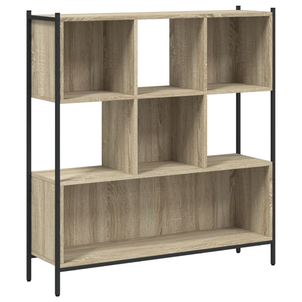 vidaXL Bibliothèque chêne sonoma 102x28x172 cm en bois d'ingénierie