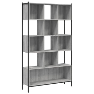 vidaXL Bibliothèque gris Sonoma 102x28x172 cm bois d'ingénierie