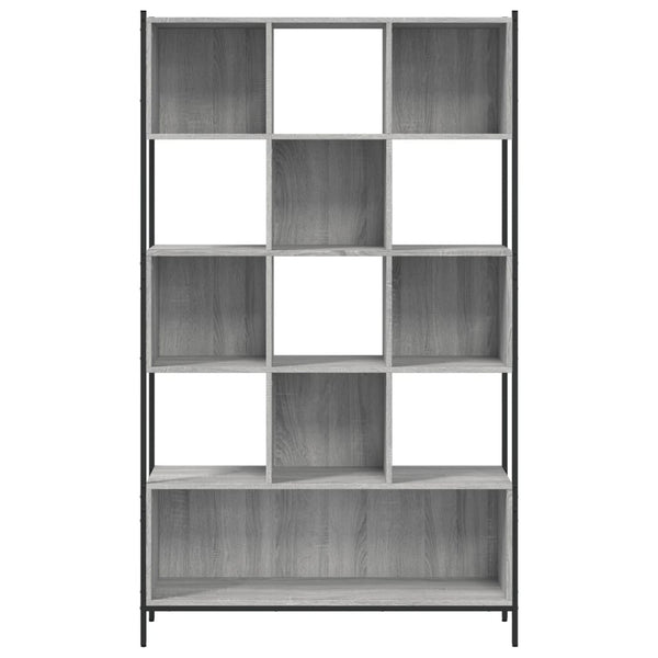 vidaXL Bibliothèque gris Sonoma 102x28x172 cm bois d'ingénierie