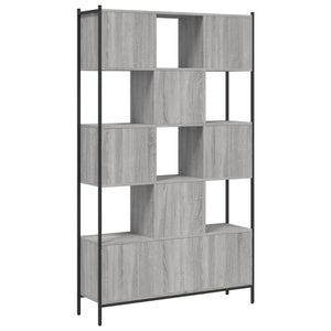 vidaXL Bibliothèque gris Sonoma 102x28x172 cm bois d'ingénierie