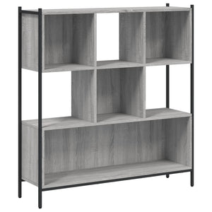 vidaXL Bibliothèque gris Sonoma 102x28x172 cm bois d'ingénierie