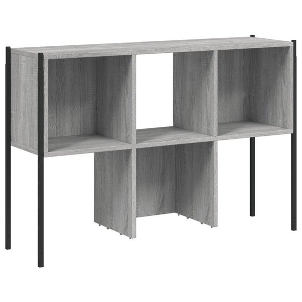 vidaXL Bibliothèque gris Sonoma 102x28x172 cm bois d'ingénierie