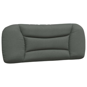 Kopfteilkissen Dunkelgrau 100 cm