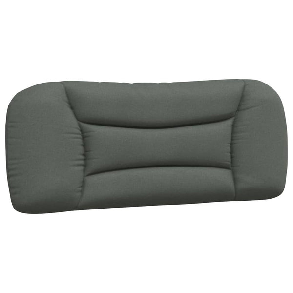 Kopfteilkissen Dunkelgrau 100 cm