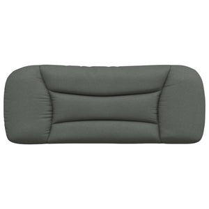 Kopfteilkissen Dunkelgrau 100 cm