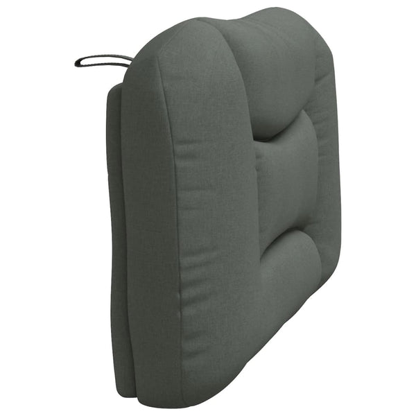 Kopfteilkissen Dunkelgrau 100 cm