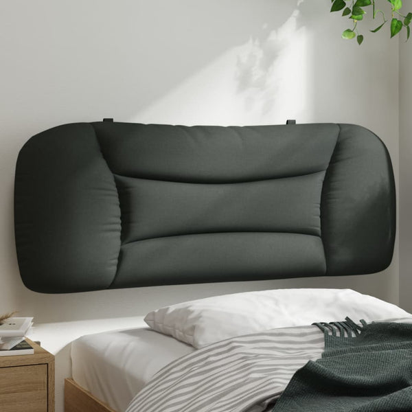 Kopfteilkissen Dunkelgrau 100 cm