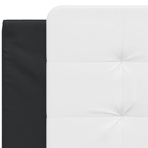 Kopfteilkissen Zadar Schwarz-Weiß 100 cm