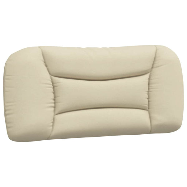 vidaXL Cadre de lit sans matelas « Hvar » crème 80x200 cm en tissu