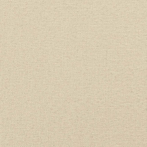 vidaXL Cadre de lit sans matelas « Hvar » Crème 90x200 cm Tissu