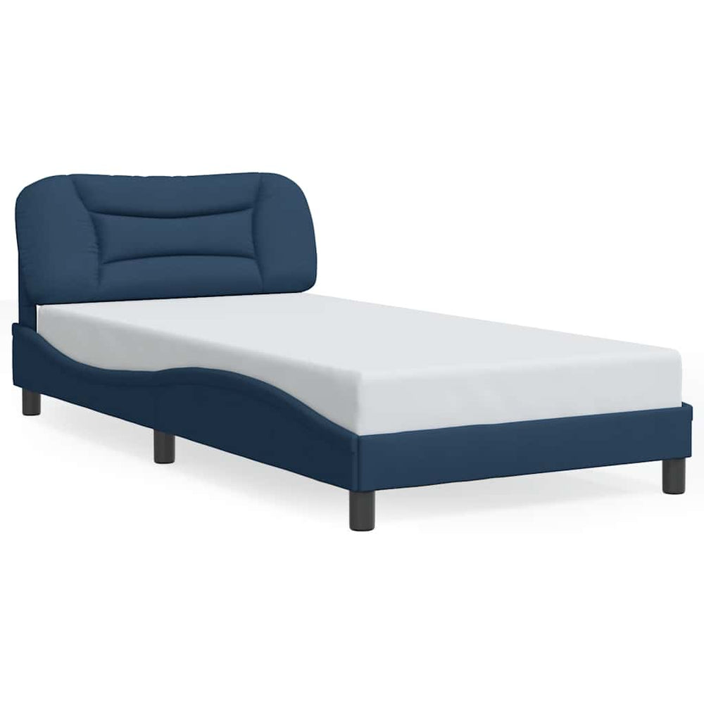 Bettgestell Blau 100x200 cm