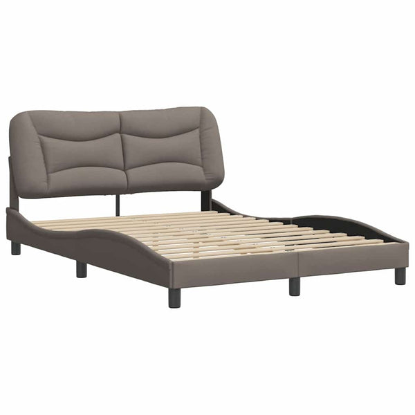 Bettgestell Hvar Taupe 140x200 cm