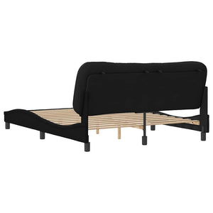 Bettgestell Hvar Schwarz 160x200 cm