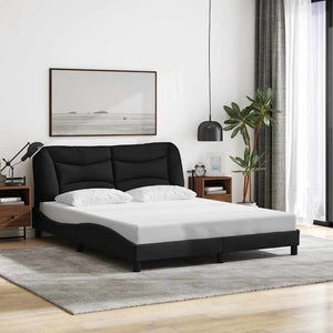 Bettgestell Hvar Schwarz 160x200 cm