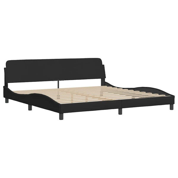 Bettgestell Hvar Schwarz 200x200 cm
