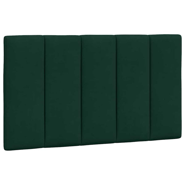 Bettgestell ohne Matratze "Hanko" Dunkelgrün 80x200 cm Samt