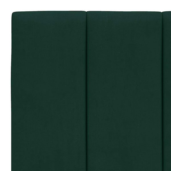 Bettgestell Dunkelgrün 100x200 cm Samt
