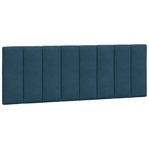 Bettgestell 120x200 cm Blau Samt