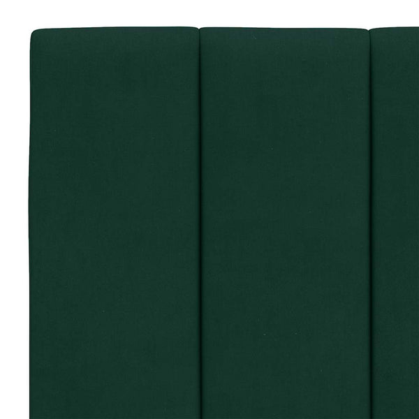 Bettgestell Dunkelgrün 140x190 cm Samt