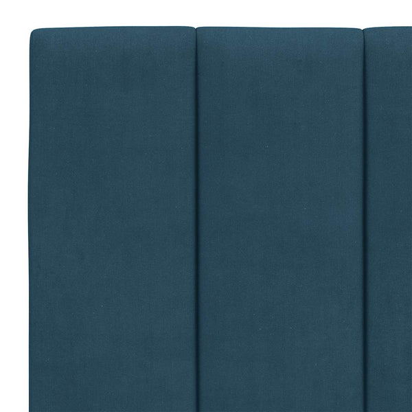Bettgestell Blau 140x190 cm Samt