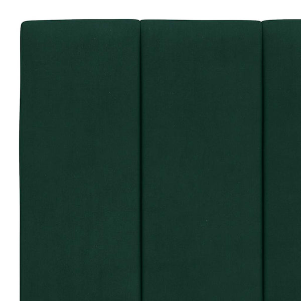 Bettgestell Dunkelgrün Samt 180x200 cm