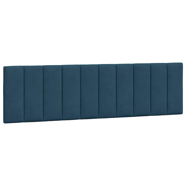 Bettgestell Hanko Blau 180x200 cm Samt