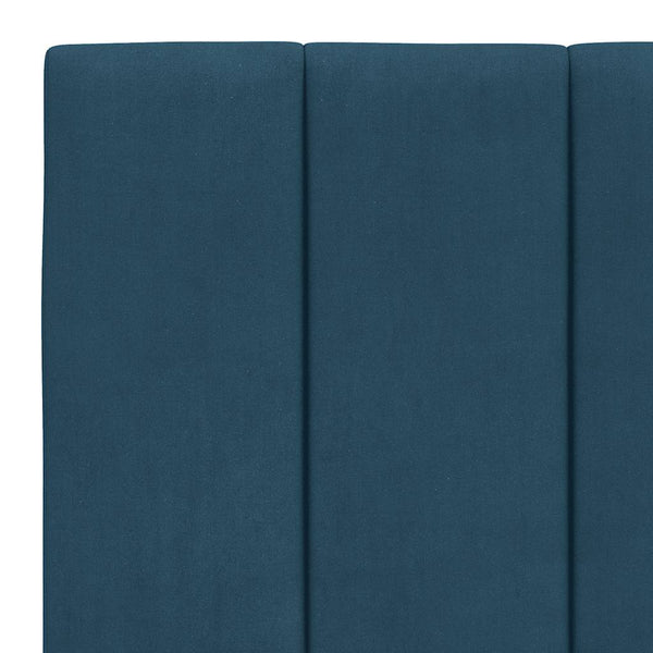 Bettgestell Hanko Blau 180x200 cm Samt