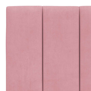 Bettgestell Hanko Rosa 180x200 cm Samt