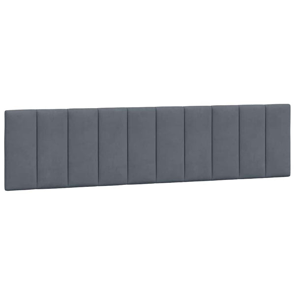 Bettgestell Dunkelgrau 200x200 cm Samt
