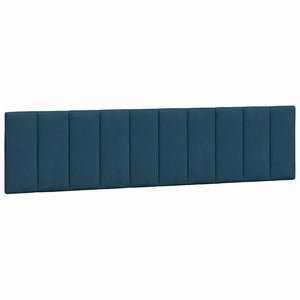 Bettgestell Hanko Blau 200x200 cm Samt