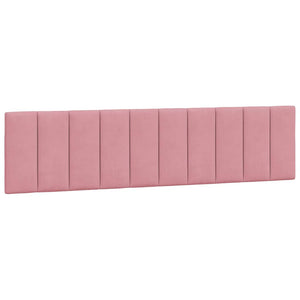 Bettgestell Hanko Rosa 200x200 cm Samt