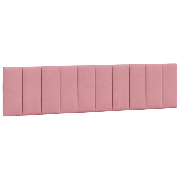 Bettgestell Hanko Rosa 200x200 cm Samt
