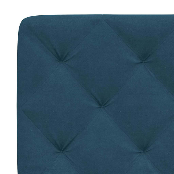 Bettgestell Blau 80x200 cm Samt