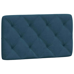 Bettgestell Blau Samt 90x200 cm
