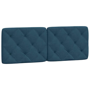 Bettgestell Blau 120x200 cm Samt