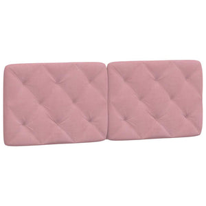 Bettgestell Rosa Samt 140x200 cm