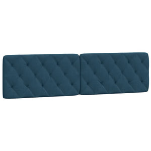 Bettgestell Blau 200x200 cm Samt