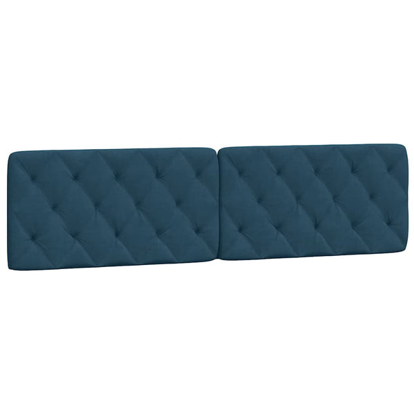 Bettgestell Blau 200x200 cm Samt