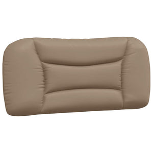Bettgestell 80x200 cm Cappuccino-Braun Kunstleder