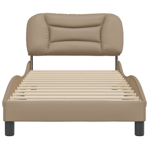 Bettgestell Hvar Cappuccino-Braun 90x190 cm