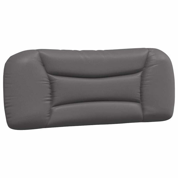 vidaXL Cadre de lit sans matelas « Hvar » Gris 100x200 cm Similicuir