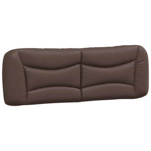 Bettgestell Braun 160x200 cm Kunstleder
