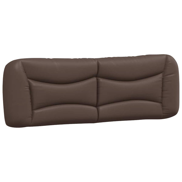 Bettgestell Braun 160x200 cm Kunstleder